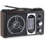 Leotec Radio, Black and Brown - LT-2008