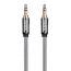 Dausen 3.5mm Hi-Fi AUX Cable, Grey - TR-CA018GY