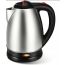 Flamngo Electric Water Kettle, 1.5 Liters, 1500 Watt, Silver and Black - FM-3000