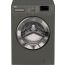 Beko Free Standing Front Load Automatic Inverter Washing Machine, 9 KG, Silver - WTX 91232 XMCI
