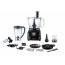 Arion Food Processor, 1500 Watt, Black - AR-8821 B