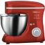 Black and White Stand Mixer with Attachments, 5.5 Liters, 1300W, Red - SM-513