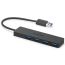 موزع USB فئة A انكر، 4 منافذ، اسود - A7516