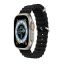 Silicone Replacement Band for Apple Watch Ultra 49mm- Black