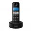 Philips Cordless Phone, Black - D1611B/63