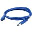 كابل USB الى مايكرو ،2متر -ازرق