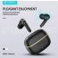 Celebrat WD03 V5.3 Wireless Buds-comfrtable In-Ear Noise Reduction 16H-Touch Sensor - Black