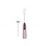 Sokany 2 in 1 Milk Frother and Egg Beater, Rechargeable, White and Red - SK-02014