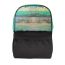Gharibo Bags School Backpack for Kids, Florid Pattern - Green and Black