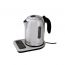Home Electric Kettle, 1.7 Liters, 1850 Watt - Silver