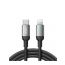كابل USB -C  الى لايتنينج جوي روم، 1.2 متر، اسود - S-A10
