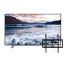 شاشة تلفزيون سمارت توشيبا 50 بوصة LED، بدقة 4K UHD، بريسيفر داخلي - 50u5965ea مع حامل شاشة تلفزيون فوكس