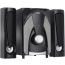 Alaska Tech Wireless Subwoofer, 3 Pieces, Black-  Tk-201