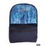 Gharibo Bags School Backpack for Kids, Ghosty Pattern - Blue and Black