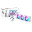 Aorus waterforce ii 360 ice Cooling Fan - White