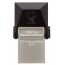 Kingston Data Traveler Micro Duo OTG USB 3.0 Flash Drive, 32GB, Black - DTDUO3