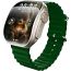 X10 ULTRA 3 Curved Smart Watch, 1.3 Inch - Green