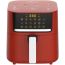 Sokany Digital Air Fryer, 6.5 Liters, 1800 Watt, Red - SK-10046