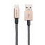 Le Touch Matrix Lightning Cable, 120cm, Gold - LT-i5N-G