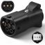 JULIK V2L Electric Car Charging Adapter, 16A, 3.5K - Black