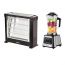 Akai Electric Heater, 4 Candles, 2200 Watts, Black - Ak-2970, With Sokany Electric Blender, 2.5 Liters, 6000 Watt, Black and Silver - SK-999