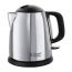 Russell Hobbs Electric Kettle, 1 Liter, 2200 Watt, Stainless Steel - 24990GCC