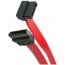Keendex KX 2578 SATA Extension Cable, 90-Degree, 50CM - Red