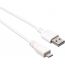 Keendex KX1883 USB to Micro Charging Cable for Speaker, Mobile, Power Bank, 10cm - White