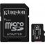 Kingston Select Plus Micro SD Memory Card, 64GB, Black - SDCS2/64GB