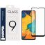 Zur Tempered Glass Screen Protector for Samsung Galaxy A50 - Transparent with Black Frame
