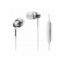 Philips In-Ear Wired Earphones, Silver- SHE8105SL