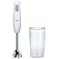Braun MultiQuick 1 Hand Blender, 450 Watt, White - MQ 100 Curry