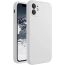 Liquid Silicone Case Compatible with Apple Iphone 11 6.1 Inch Gel Rubber Full Body and Camera Protection Shockproof Cover Case Drop Protection Case (White)