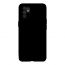 Stratg Silicone Back Cover for Oppo Reno 6 4G - Black