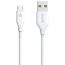 كابل USB الى مايكرو USB انكر، 1.8 متر- ابيض