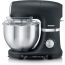 Severin Stand Mixer, 5.5 Liters, 1000 Watts, Black and Silver - KM 3898