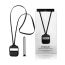 Capsule Silicone Case with Strap Set for Apple Airpods 1 and 2 - Black