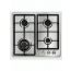 Kenwood Gas Built-in Hob, 60CM, 4 Burners, Silver - HOB60.000SS