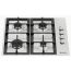 Turboline Gas Built-in Hob, 60cm, 4 Burners, Silver - TL6050GVIX