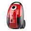 Panasonic Deluxe Series Canister Vacuum Cleaner, 1900 Watt, Red and Black - MC-CG711