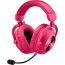 Logitech G PRO X 2 Lightspeed Wireless Gaming Headset with Microphone, 50mm Graphene Drivers, Pink - ‎981-001275