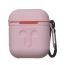 Rubber  Case for Apple AirPods- Pink