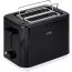 توستر براون هاوس هولد بريك فاست1، 2 شريحة، 900 وات، اسود - HT1010BK