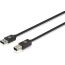 HP Printer Cable USB-B to USB-A, Black, 1.5m - HP039GBBLK1.5TW
