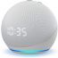 Amazon Echo Dot Smart Speaker 4th Generation - Glacier White 