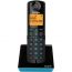 Alcatel Cordless Telephone, Black and Blue - S250