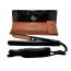Tornado Gold Ceramic Hair Straightener with Attachments, 980F Degree - Black