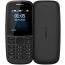 Nokia 105 Dual SIM, 4MB, 4MB RAM, 2G - Black