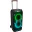 JBL PartyBox Stage 320 Bluetooth Speaker with Telescopic Handle and Wheels, Black - JBLPBSTAGE320AM