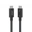 Anker Prime USB-C Charging and Data Transfer Cable, 240 Watt, 3.3 Feet, Black - A84N0